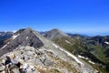 Pirin mountain, Vihren peak @ Koncheto ridge Royalty Free Stock Photo